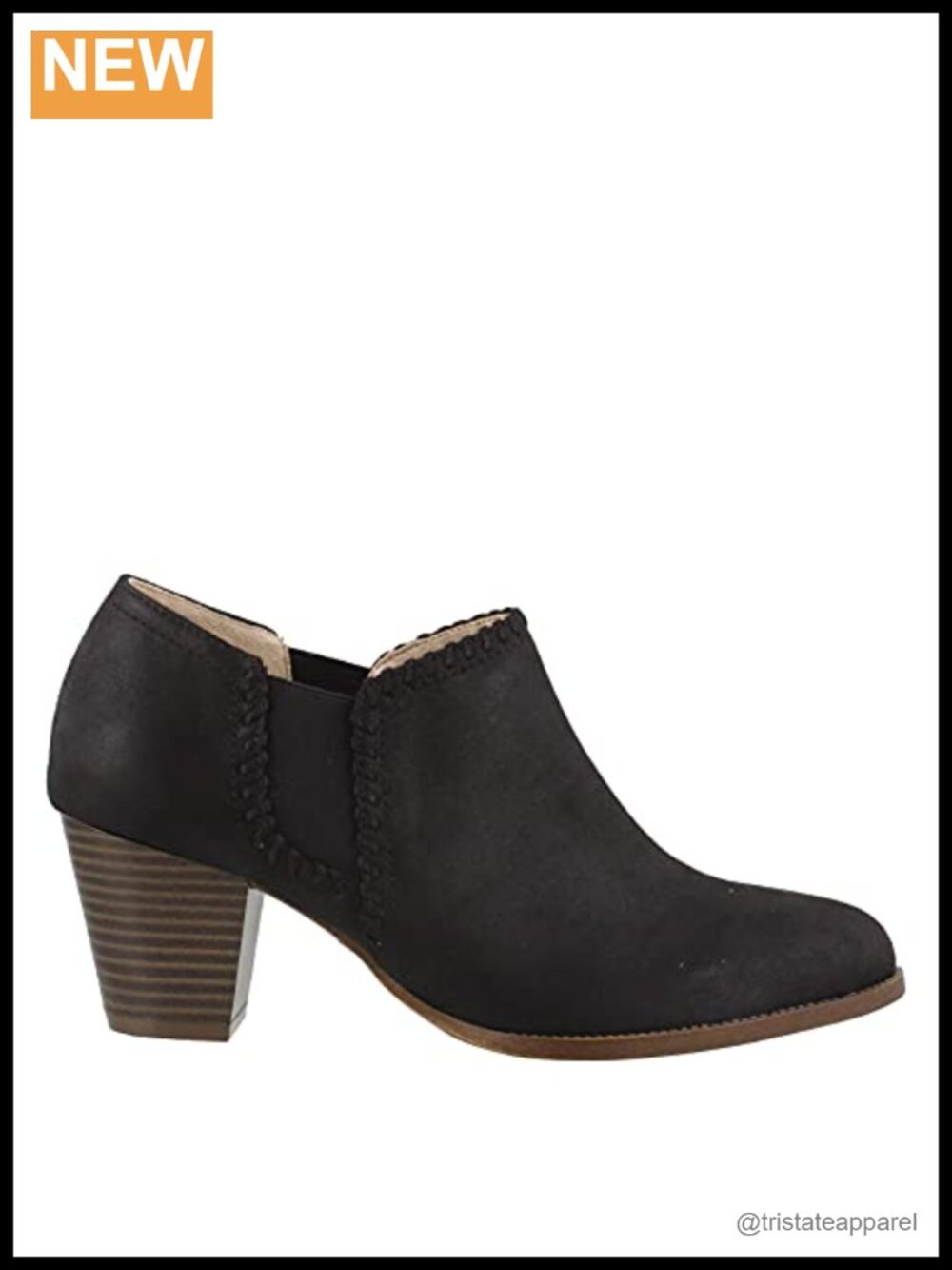 Women's Ankle Bootie Round Toe Block Heel 2.25 Inch Synthetic Boots